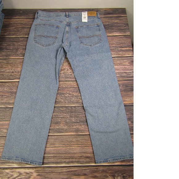 Denizen Levi's NEW NWT Mens 285 Relaxed 36x30 Light Blue Denim Jeans Straight - Picture 5 of 6